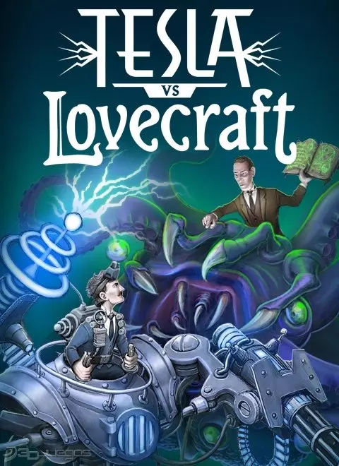 Carátula de Tesla vs Lovecraft