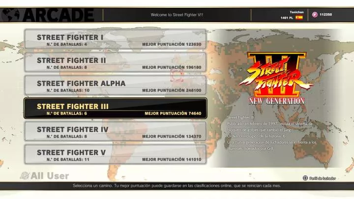 Street Fighter V Arcade Edition