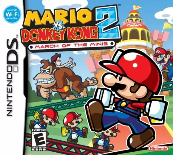 Carátula de Mario vs. Donkey Kong 2