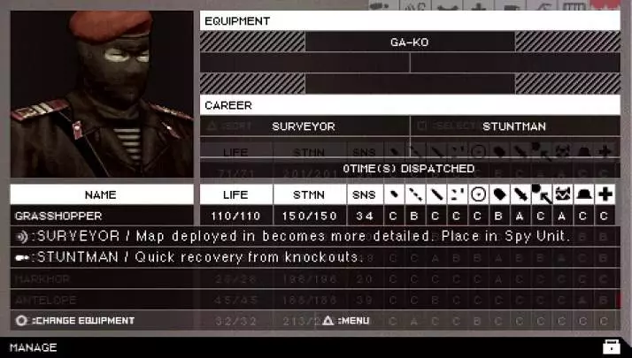 Metal Gear Solid Portable Ops - PSP