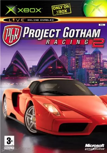 Carátula de Project Gotham Racing 2