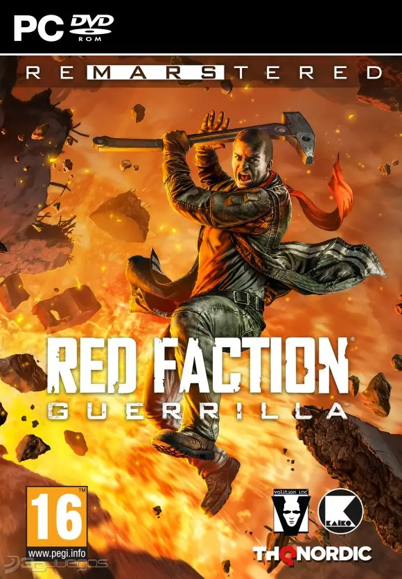 Carátula de Red Faction: Guerrilla Re-Mars-tered
