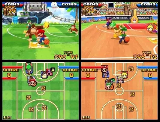 Mario Slam Basketball - DS