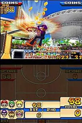 Mario Slam Basketball - DS