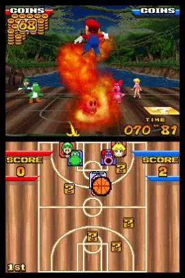 Mario Slam Basketball - DS