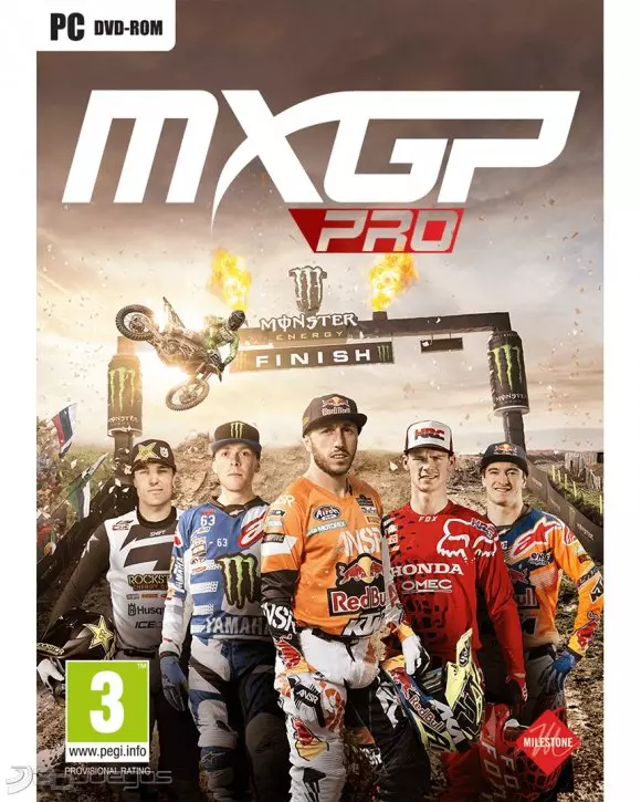Carátula de MXGP PRO