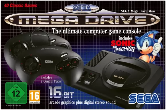Carátula de Mega Drive Mini