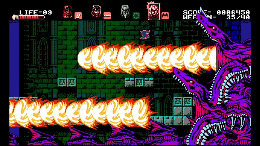 Bloodstained Curse of the Moon 3DS