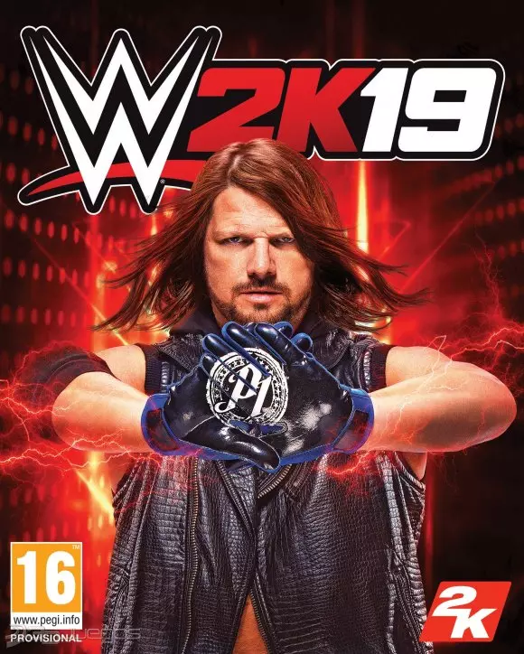 Carátula de WWE 2K19