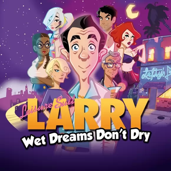 Carátula de Leisure Suit Larry - Wet Dreams Don't Dry