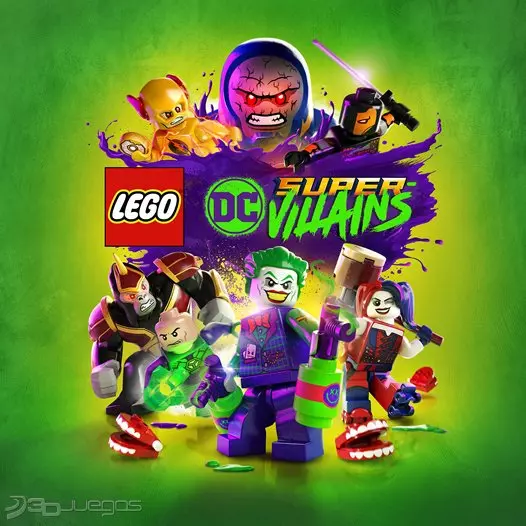 Carátula de LEGO DC Super-Villanos