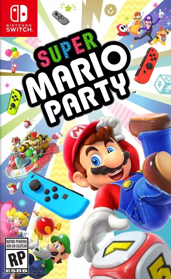 Carátula de Super Mario Party