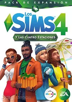 Carátula de Los Sims 4 y Las Cuatro Estaciones