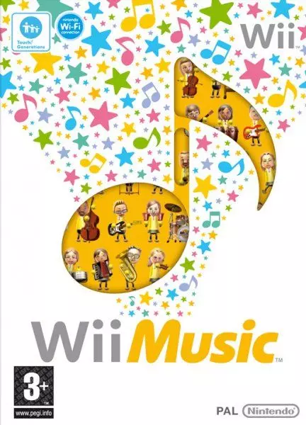 Carátula de Wii Music