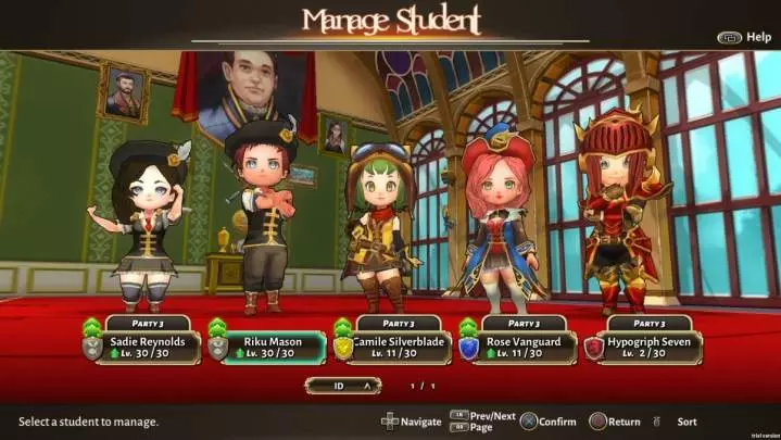 Valthirian Arc Hero School Story - Nintendo Switch