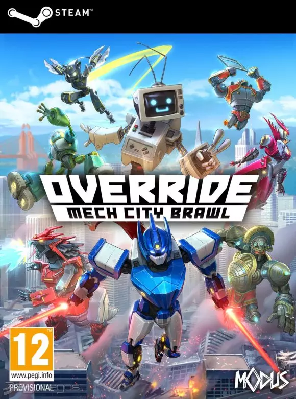 Carátula de Override: Mech City Brawl