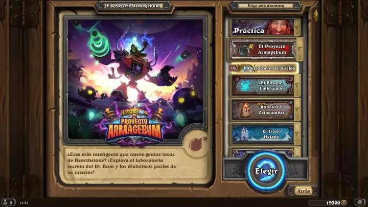 Hearthstone The Boomsday Project