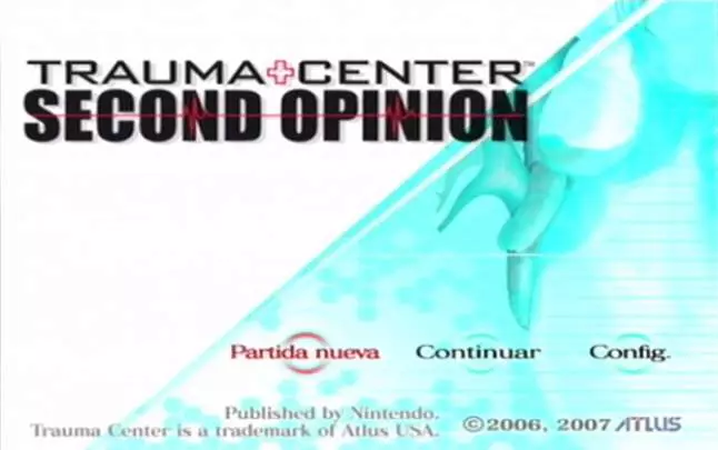 Trauma Center Second Opinion - Wii
