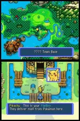 Pokémon Mundo Misterioso Equipo de rescate Azul