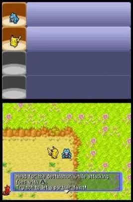 Pokémon Mundo Misterioso Equipo de rescate Azul