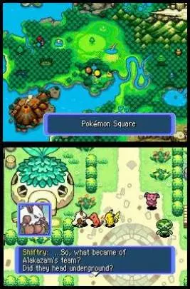 Pokémon Mundo Misterioso Equipo de rescate Azul