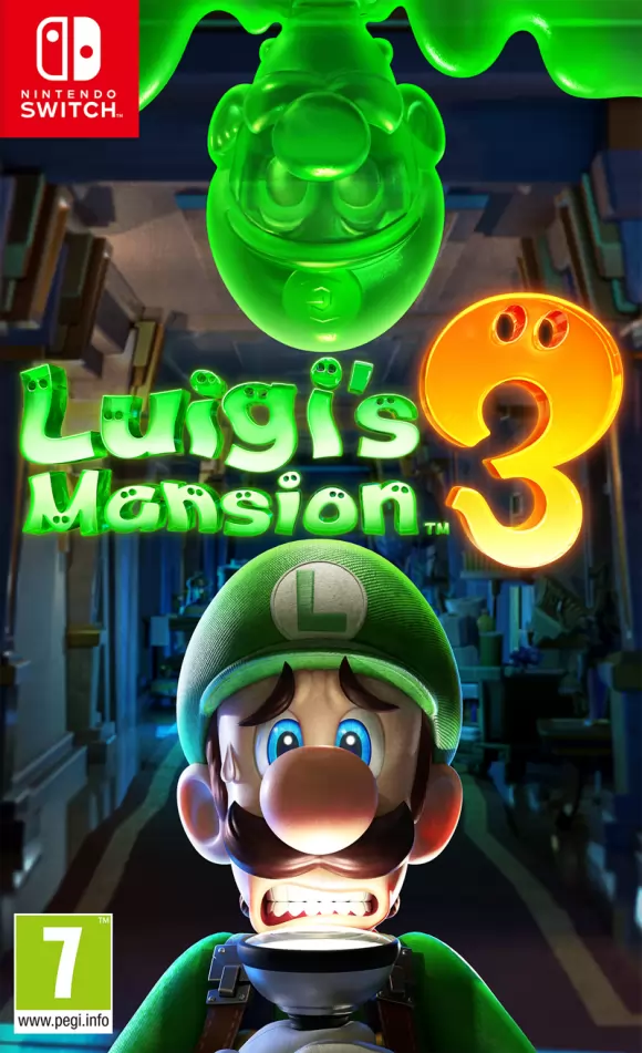 Carátula de Luigi's Mansion 3