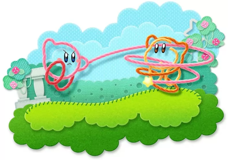 Más Kirby en el Reino de los Hilos 3DS