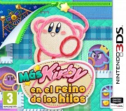 Carátula de Más Kirby en el Reino de los Hilos - 3DS