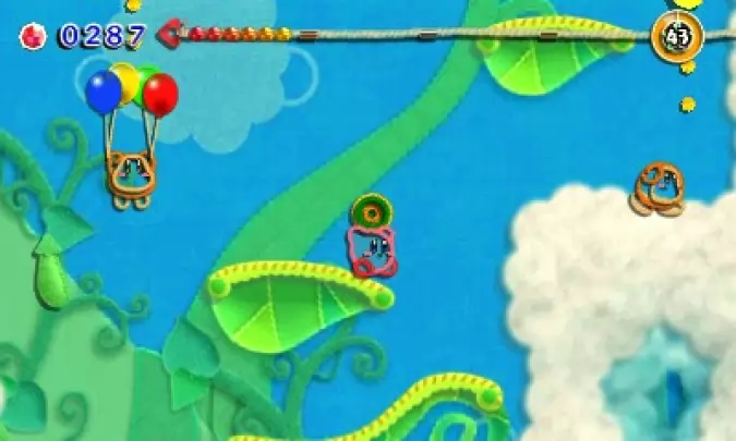 Más Kirby en el Reino de los Hilos