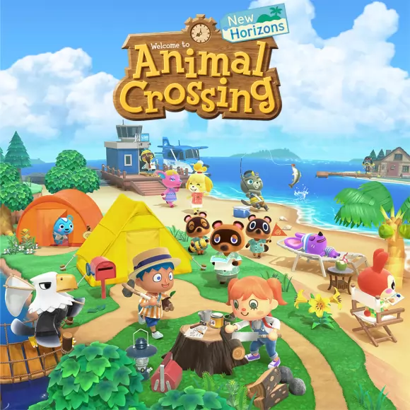 Carátula de Animal Crossing: New Horizons