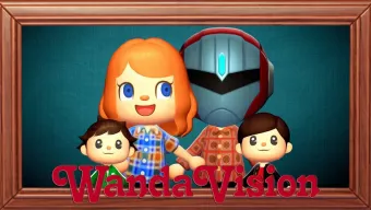 Wandavision y Animal Crossing New Horizons se unen en esta recreación de su intro más ochentera