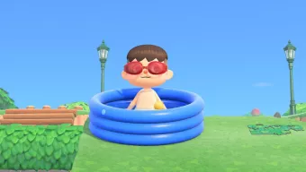 Por fin puedes bañarte en las piscinas de Animal Crossing New Horizons: descubren un divertido glitch