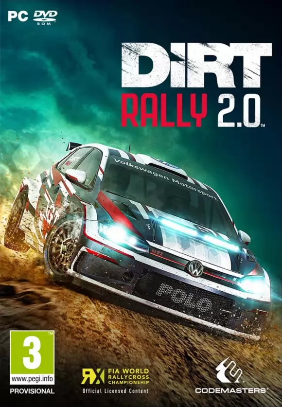 Carátula de Dirt Rally 2.0