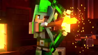 Tráiler de Minecraft Dungeons: el RPG de acción recibe juego cruzado