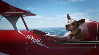 Los perros le juegan una mala pasada al Jefe Maestro de Halo en el anuncio de Navidad de Microsoft