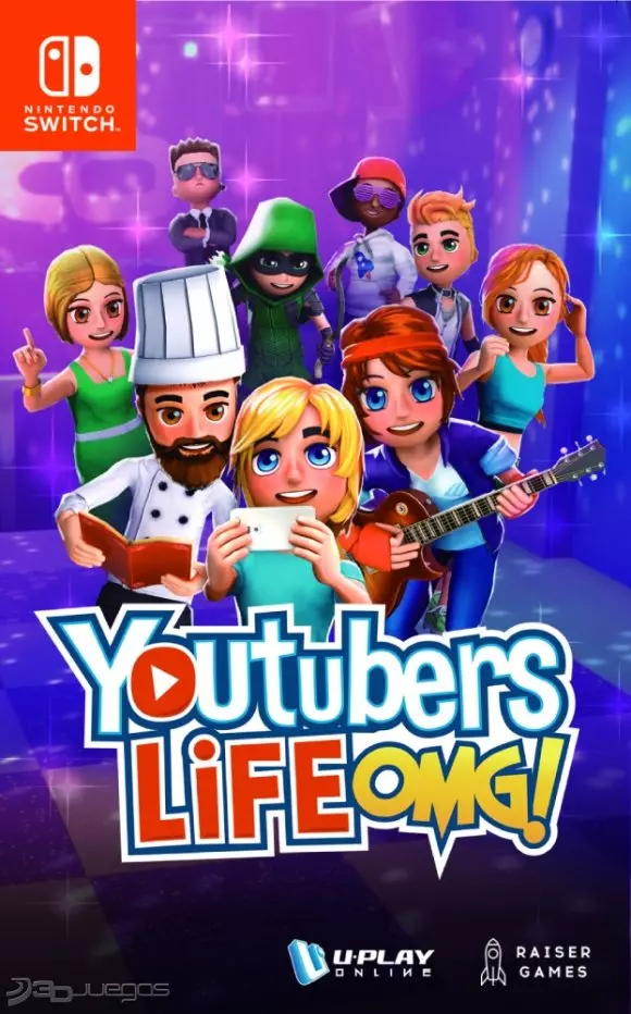 Carátula de Youtubers Life OMG!