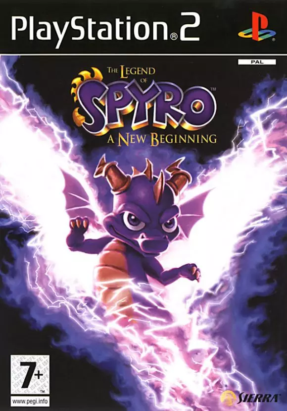 Carátula de La leyenda de Spyro