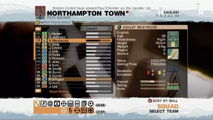 Manager de Liga 2007 - Xbox 360