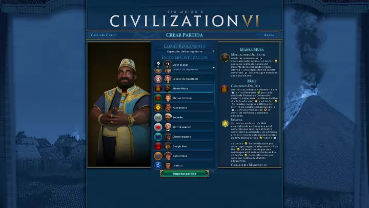 Civilization VI Gathering Storm