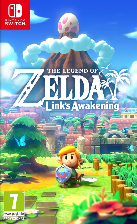 Carátula de Zelda: Link's Awakening