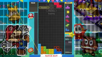 Tetris 99 presentará una colaboración con Paper Mario The Origami King en su próximo torneo