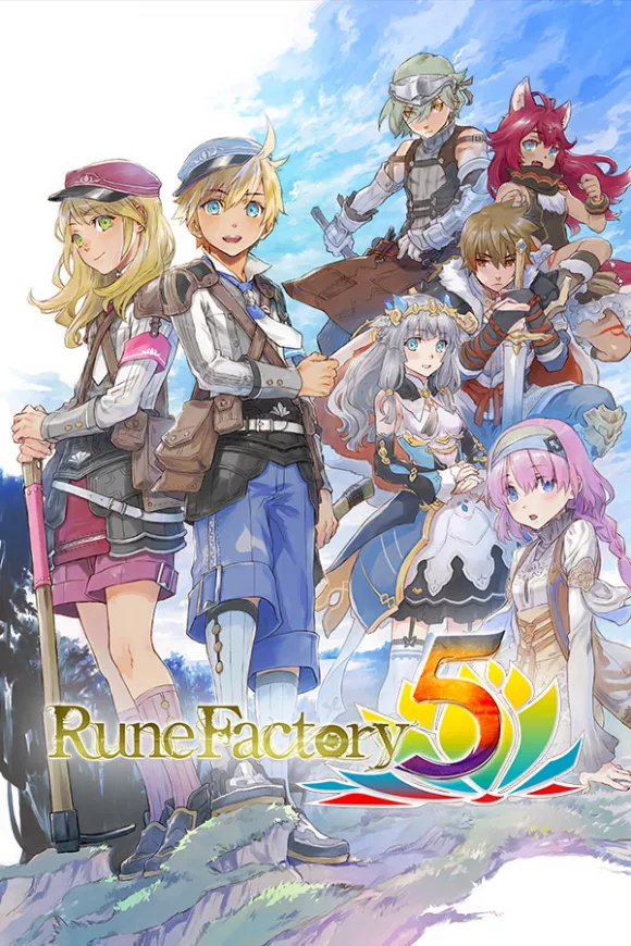 Carátula de Rune Factory 5