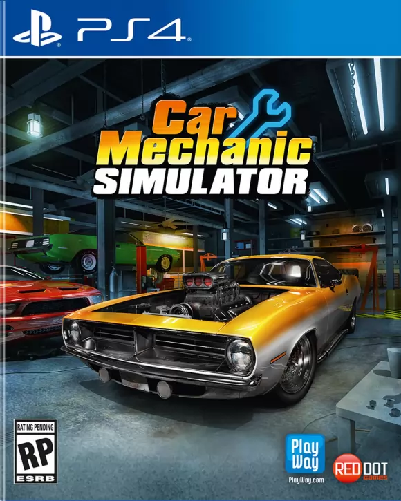 Carátula de Car Mechanic Simulator