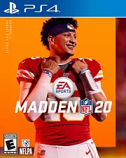 Carátula de Madden NFL 20 - PS4