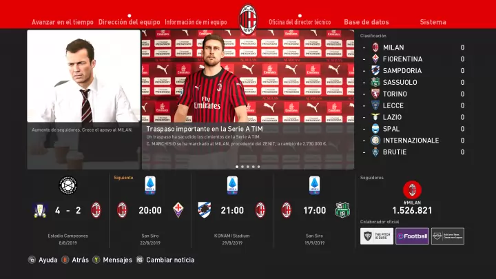 PES 2020 eFootball Pro Evolution Soccer 2020