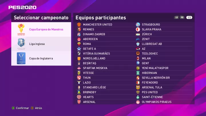 PES 2020 eFootball Pro Evolution Soccer 2020