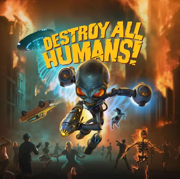 Carátula de Destroy All Humans! Remake