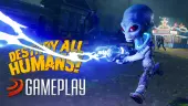 Electrocutamos a humanos en este vídeo gameplay de Destroy All Humans!