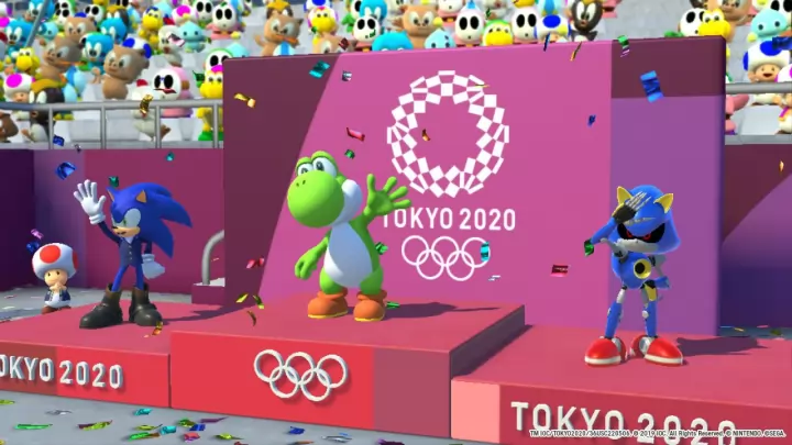Mario y Sonic en los Juegos Olímpicos de Tokio 2020