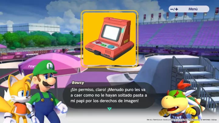 Mario y Sonic JJ.OO Tokio 2020